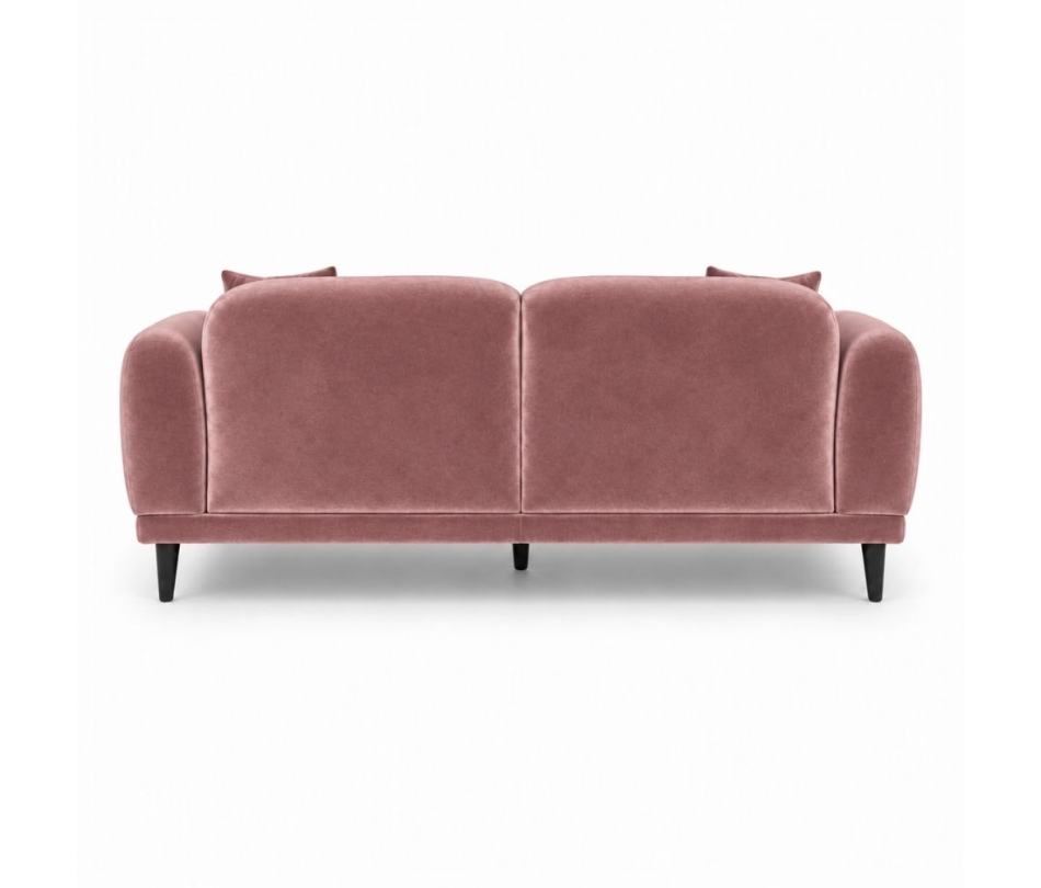 Sofa Đôi Lounge - Nhung Hồng Dusty