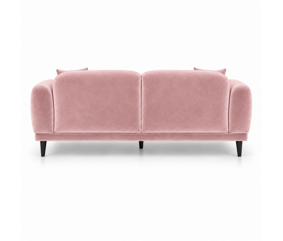 Sofa Đôi Lounge - Nhung Hồng Đào