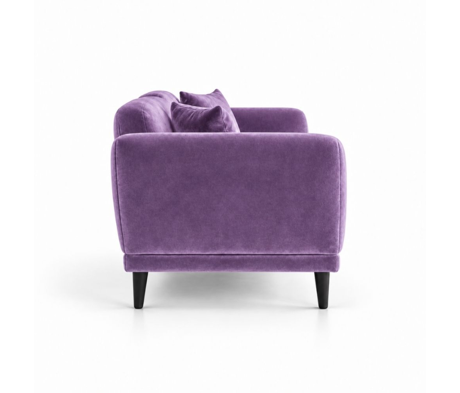 Sofa Đôi Lounge - Nhung Tím Lilac