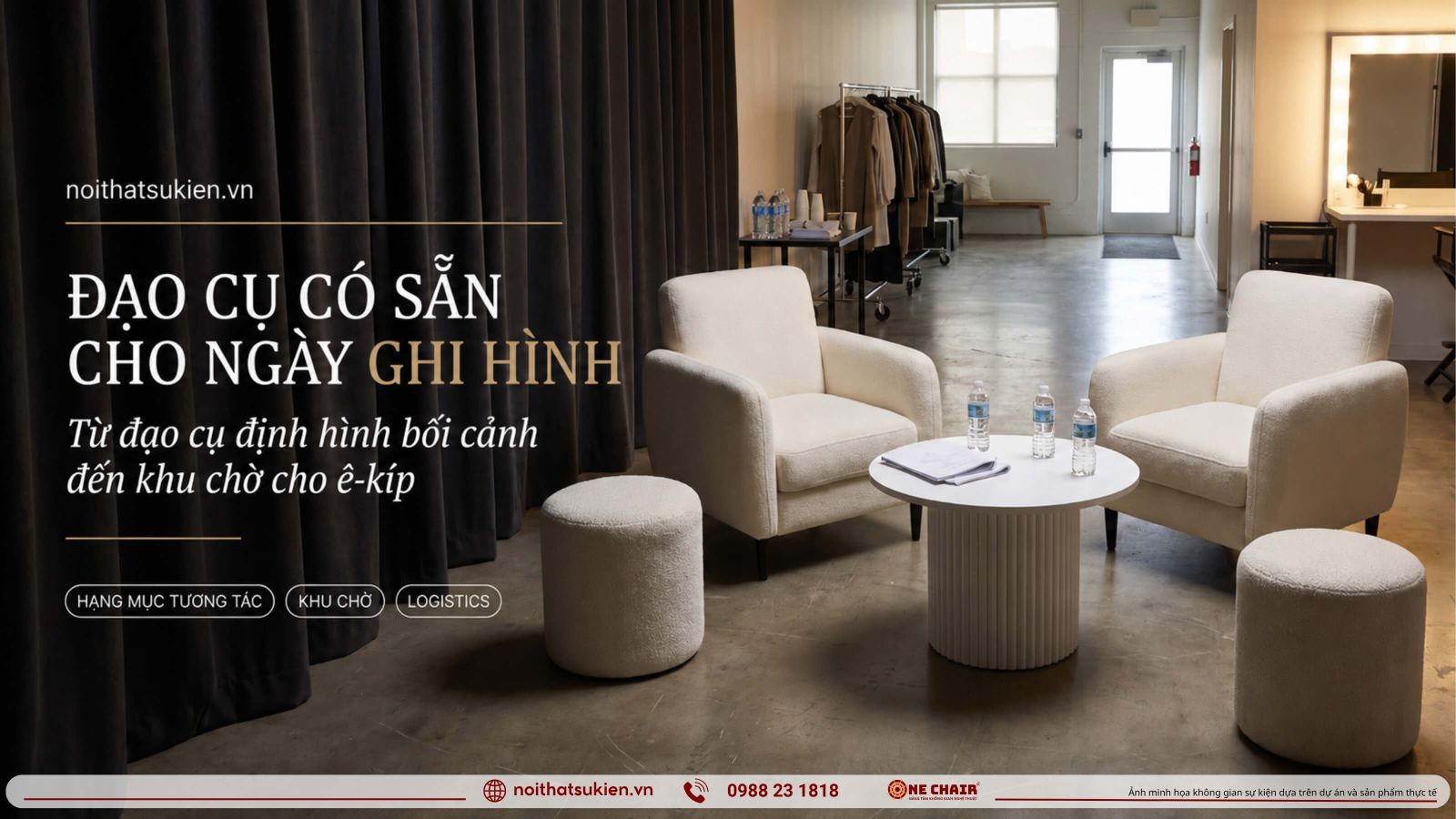 Cac nhom dao cu cho set quay MV tu mon dinh nghia canh den khu cho dien vien
