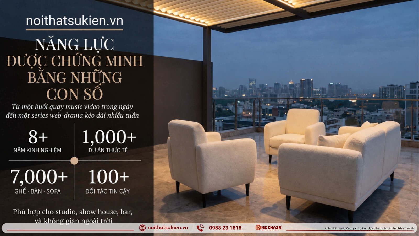 Mot set quay MV da dung dao cu noi that theo vai tro khong gian