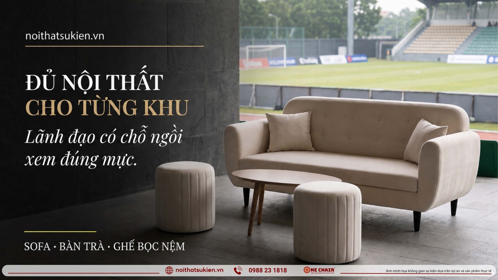 Cac khu vuc noi that hoi thao doanh nghiep tu khu doi den khu co vu va trao giai
