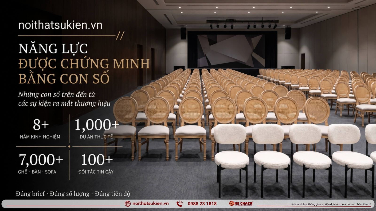 Mot le cong bo thuong hieu da dung noi that theo vai tro khong gian