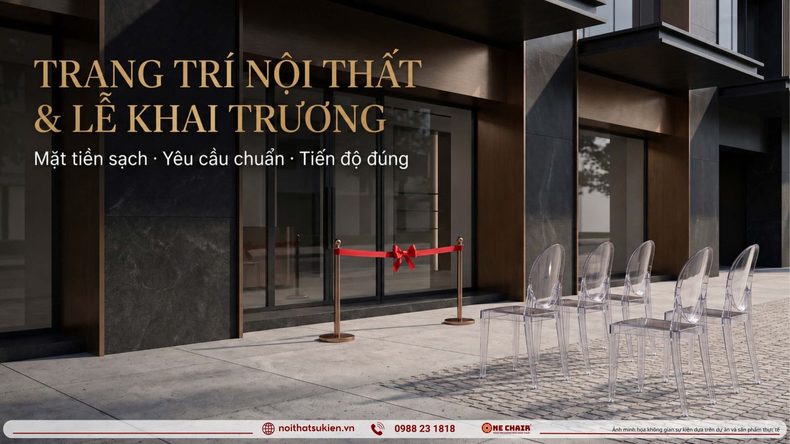 Khong gian khai truong cua hang khu cat bang cong chao va khu trai nghiem san pham