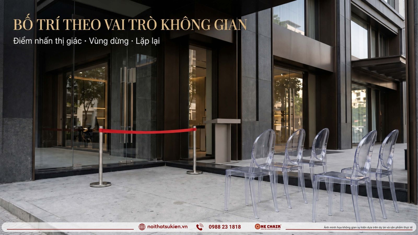 Khu cat bang cong chao va khu trai nghiem le khai truong cua hang showroom