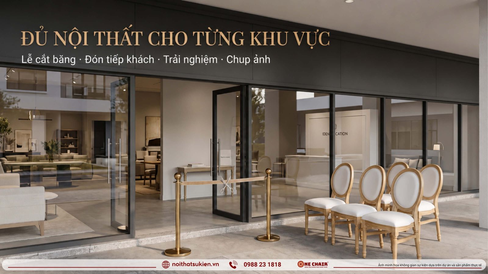 Cac khu vuc noi that khai truong cua hang tu khu cat bang den khu trai nghiem san pham