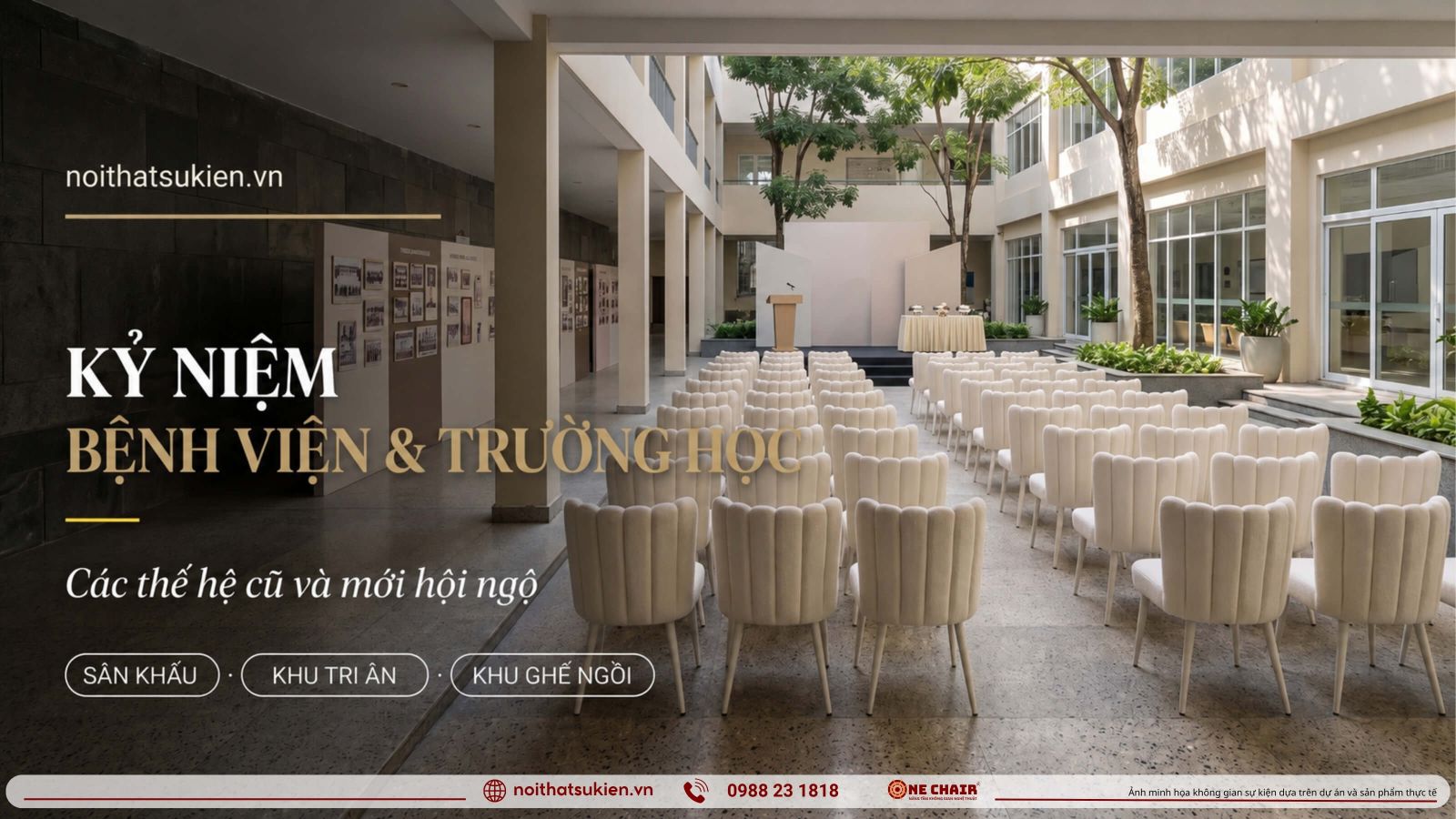 Le ky niem thanh lap benh vien truong hoc le dai trong khuon vien va khu tri an the he
