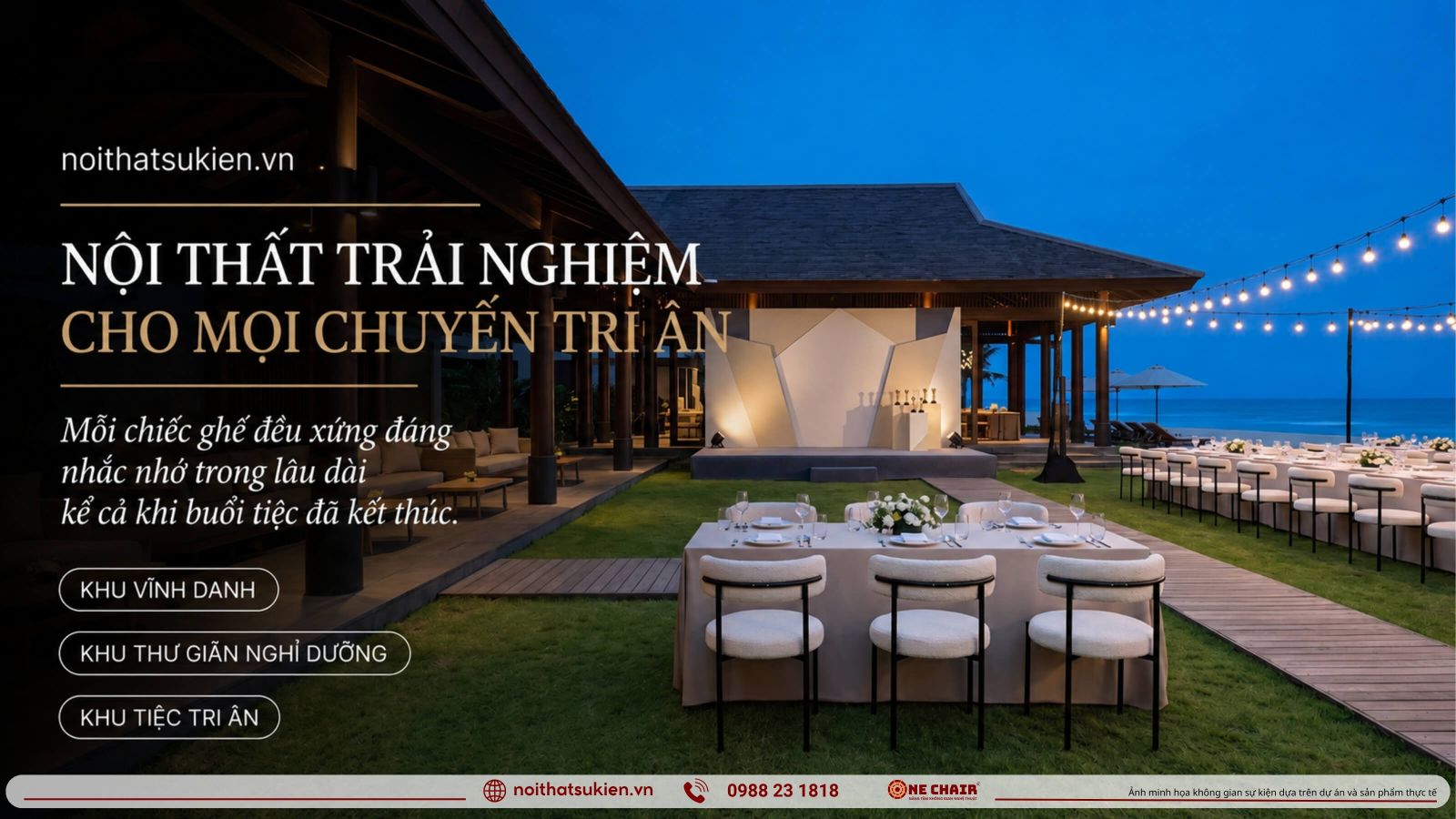 Doan khen thuong quoc te trong chuong trinh incentive voi khu vinh danh va tiec ven bien