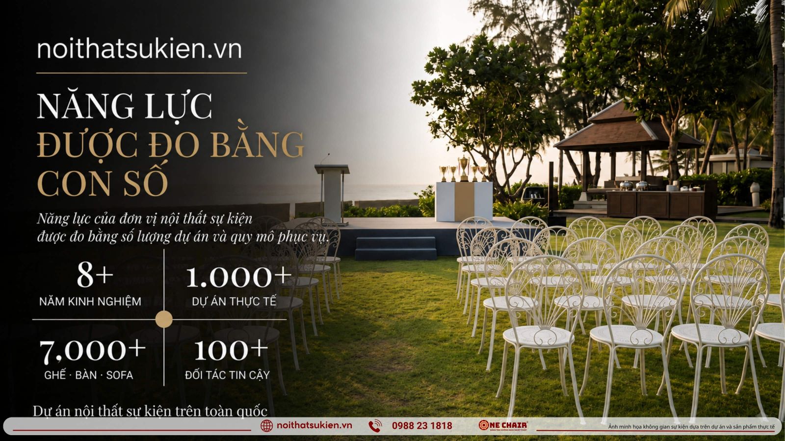 Mot buoi team building ngoai troi cua doan MICE da dung noi that theo vai tro khong gian