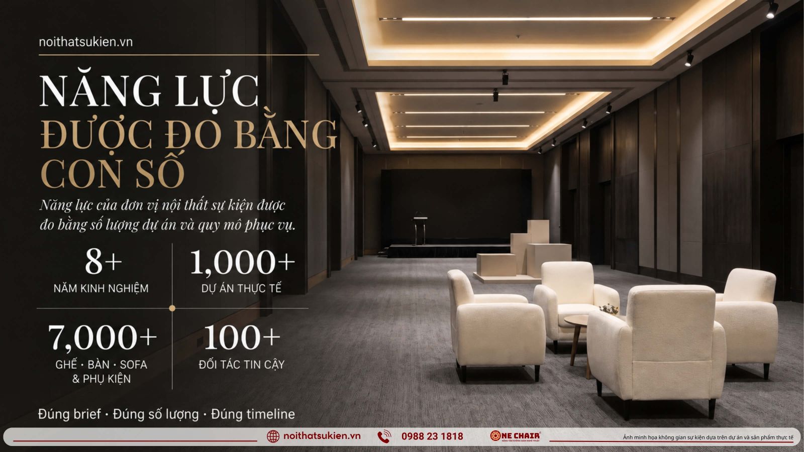 Mot diem trong chuoi roadshow da dung noi that theo vai tro khong gian