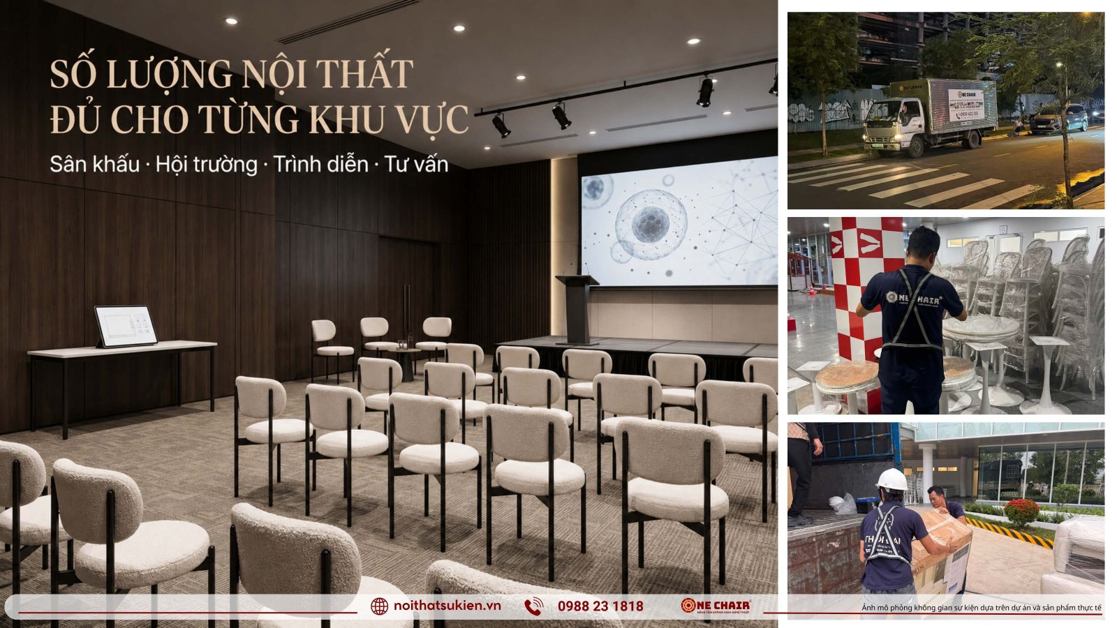 Cac khu vuc noi that ra mat duoc pham y te tu khan phong den khu demo thiet bi