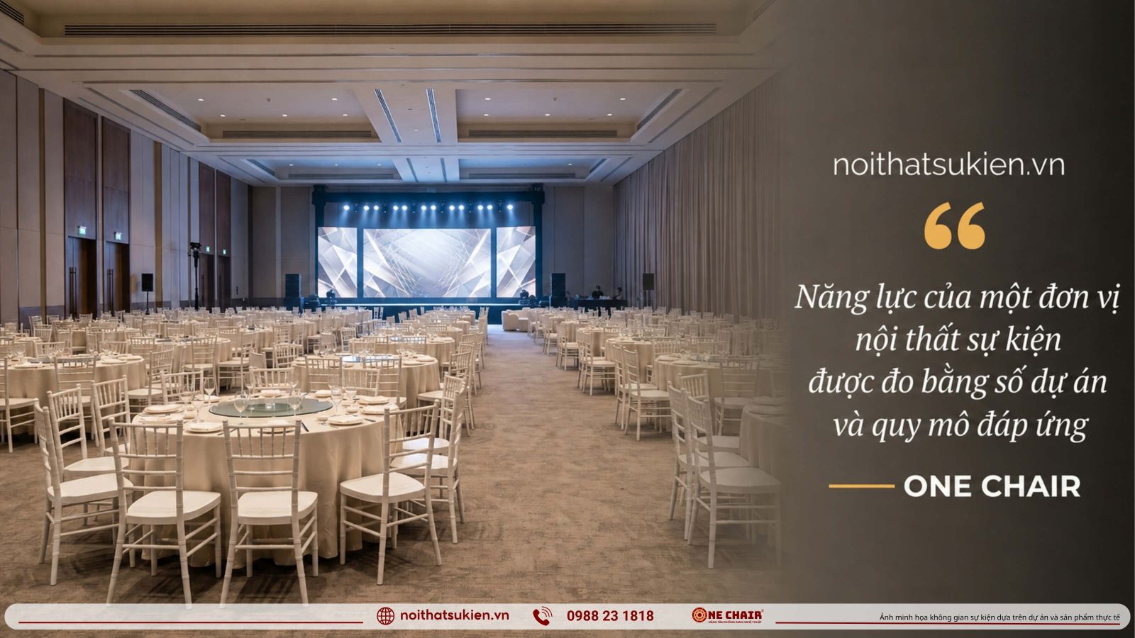 Mot year end party doanh nghiep FDI da dung noi that theo vai tro khong gian