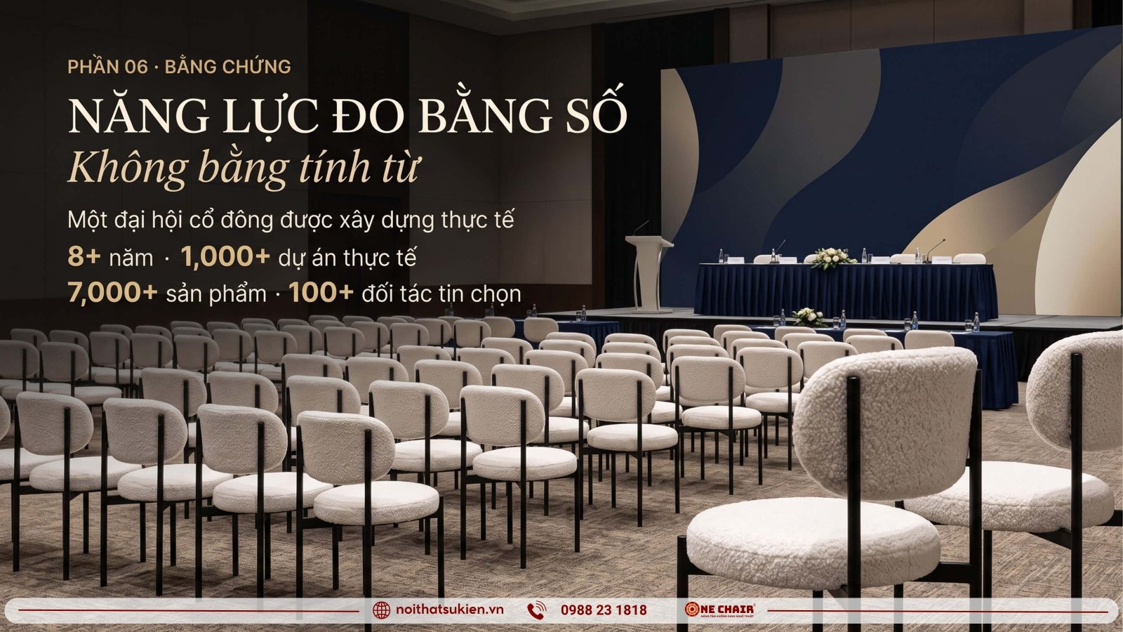 Mot dai hoi co dong nganh tai chinh da dung noi that theo vai tro khong gian