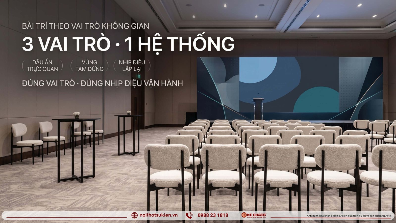 San khau keynote khu networking quoc te va hang ghe dai bieu town hall tap doan da quoc gia