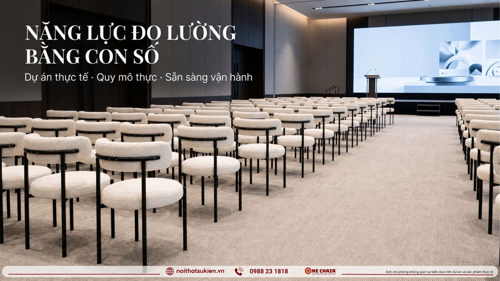 Mot buoi gala hoi nghi nganh y te duoc pham da dung noi that theo vai tro khong gian
