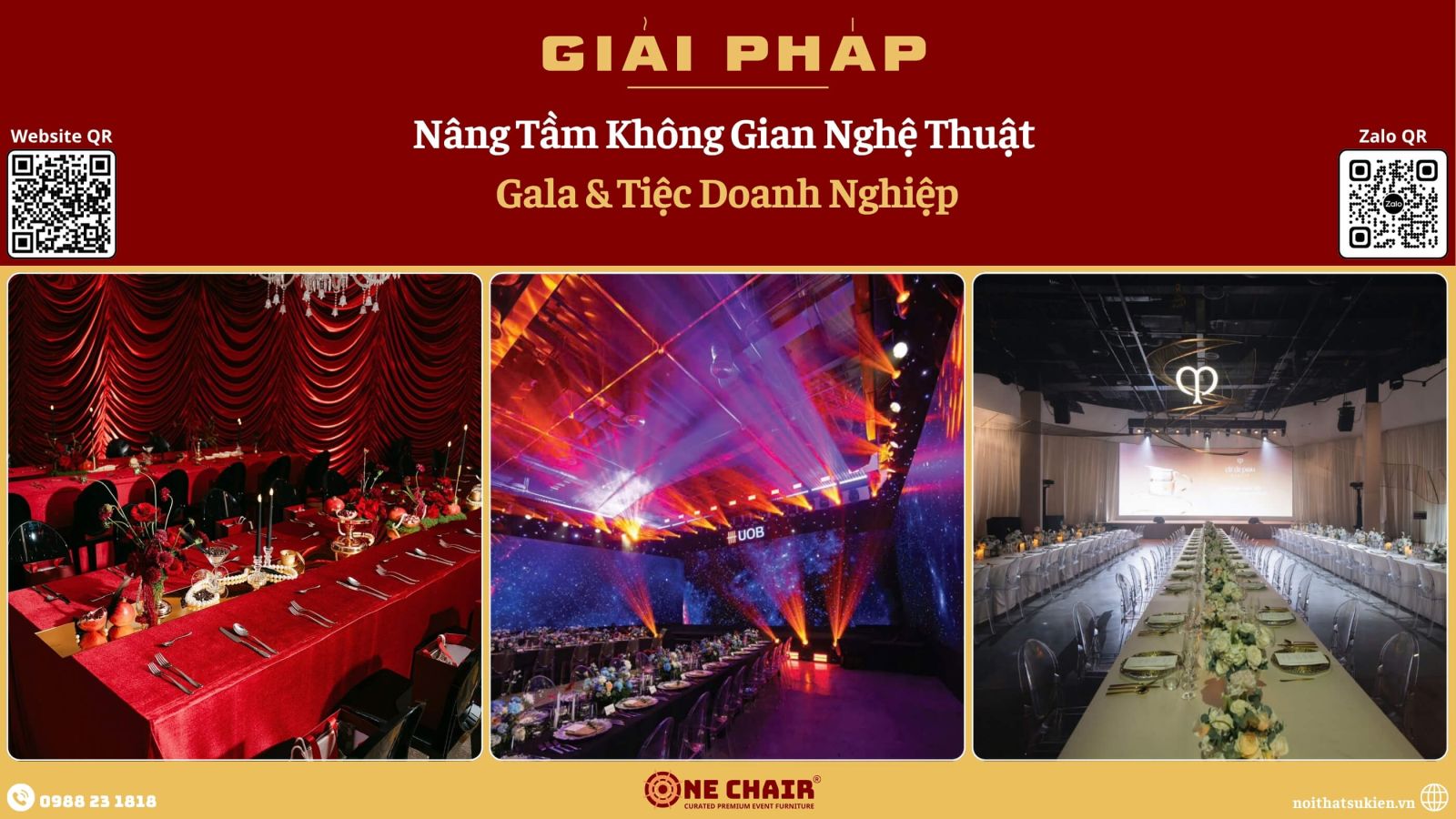 Khoảnh khắc cửa mở sảnh gala nhìn từ tầm mắt khách bước vào