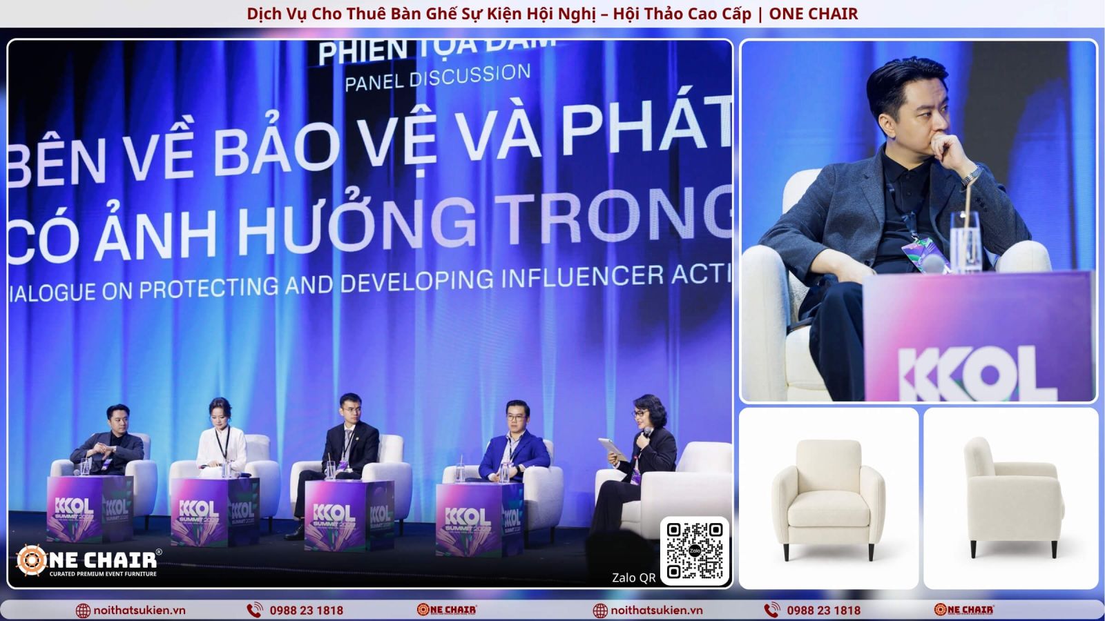 Thuê ghế sự kiện cho hội nghị – ghế Velvet cùng lô, không áo ghế – ONE CHAIR
