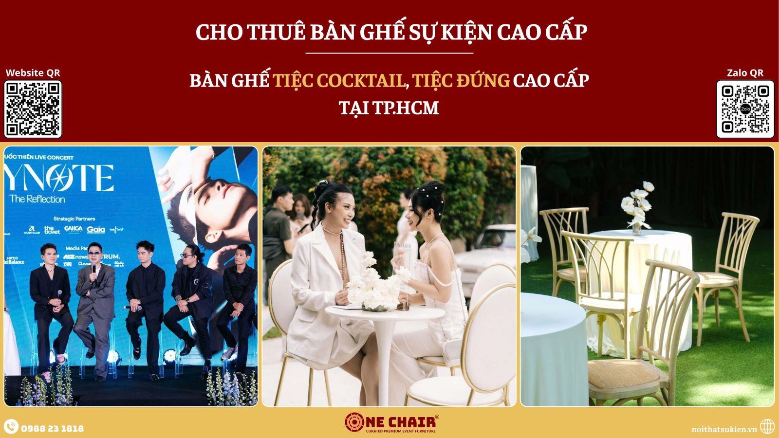 Cho thue ban ghe tiec cocktail tiec dung cao cap tai TP.HCM ban cocktail dung phu khan va ghe bar