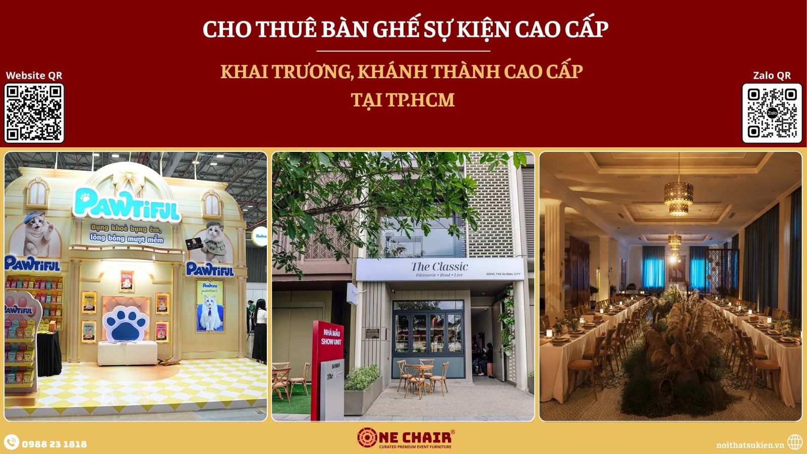 Cho thue ban ghe khai truong khanh thanh cao cap tai TP.HCM hang ghe quan khach va khu cat bang