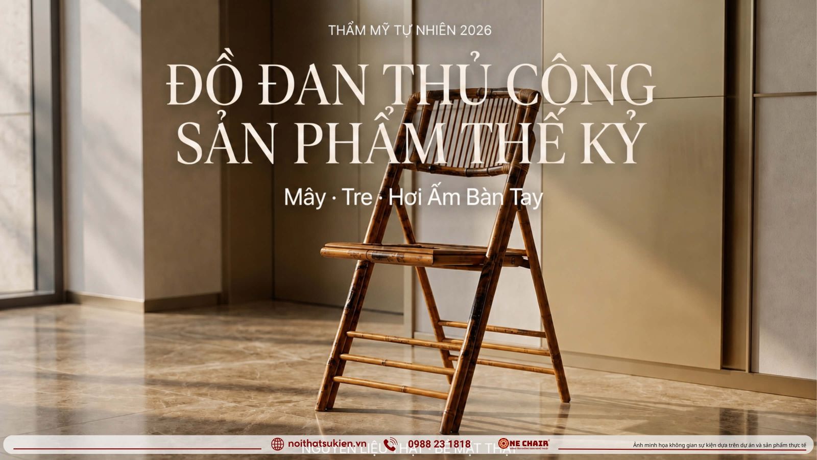 San pham dan may tre thu cong theo xu huong tham my thien nhien 2026