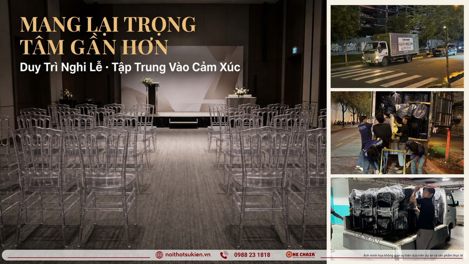 Khu tri an am va tieu diem gan cho nguoi duoc vinh danh trong su kien doanh nghiep