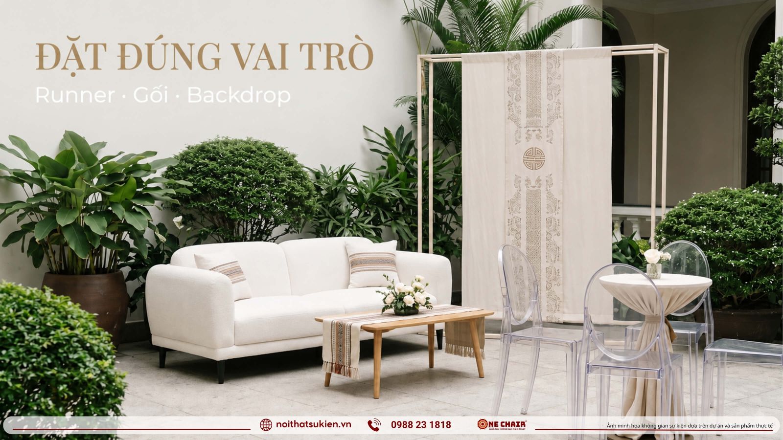Thổ cẩm và vải dệt Việt làm điểm nhấn textile trong sự kiện cao cấp