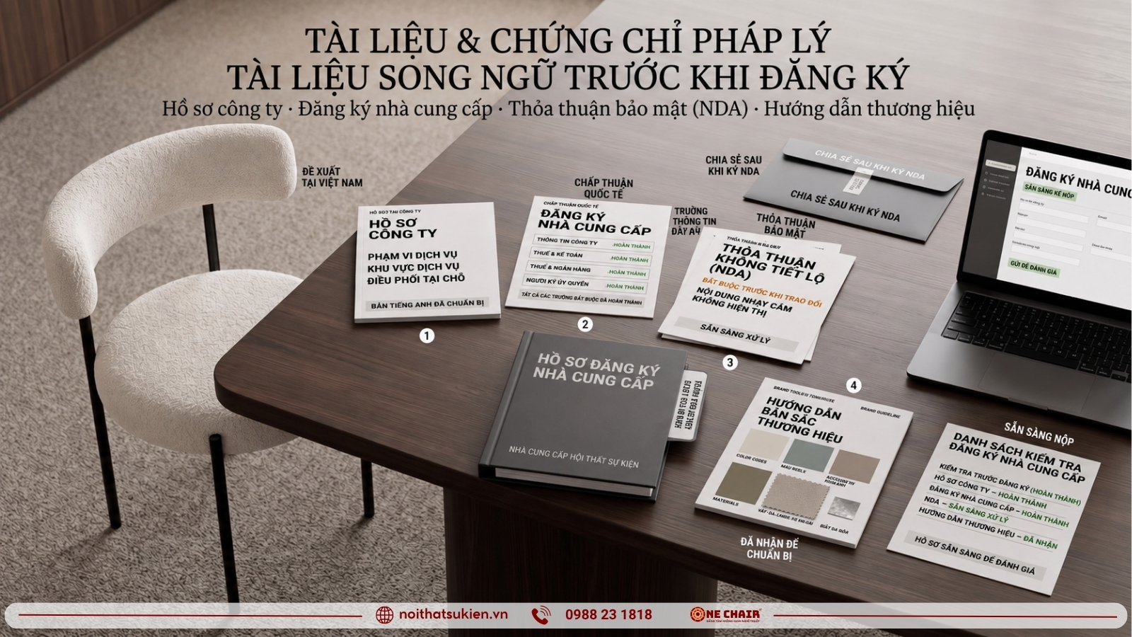 Hồ sơ song ngữ chuẩn bị cho vòng đăng ký nhà cung cấp của tập đoàn