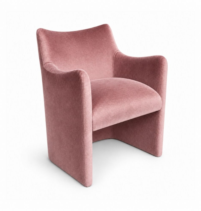 Ghế Sofa Muse - Nhung Hồng Dusty