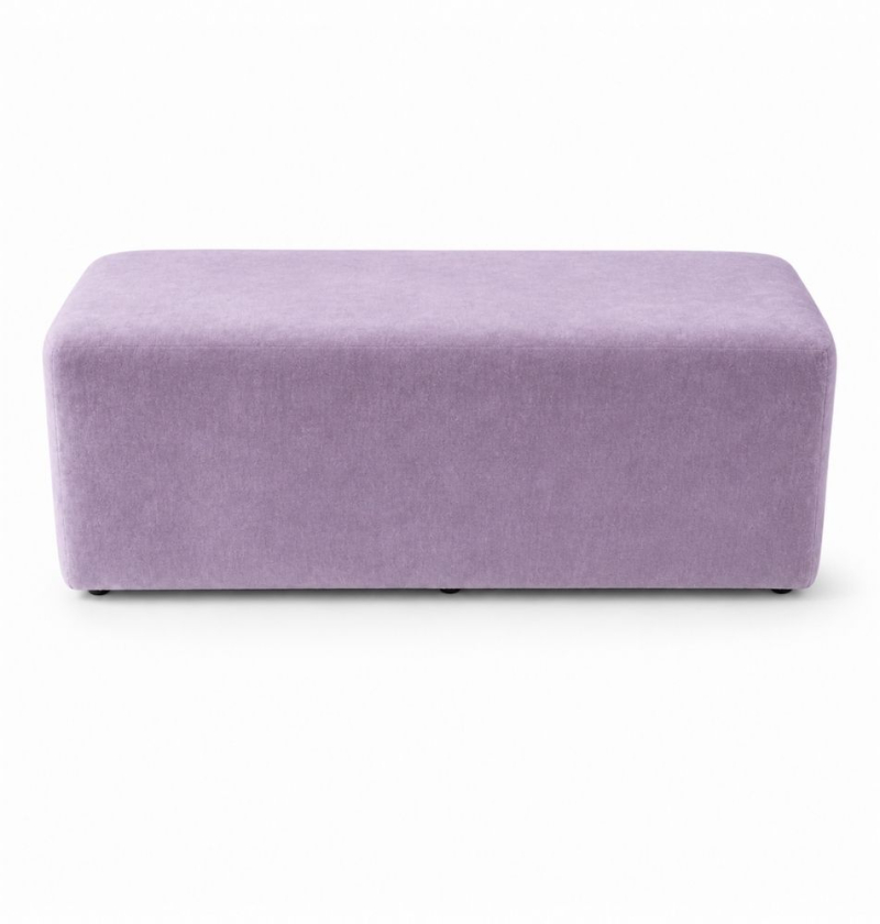 Ghế Bench Dài - Nhung Tím Lilac