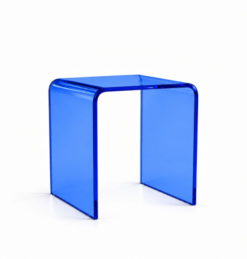 Đôn Acrylic - Xanh Cobalt